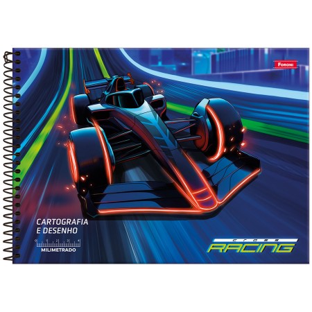 Foto ilustrativa Cartografia Capa Dura Cross Racing (milimetrado)