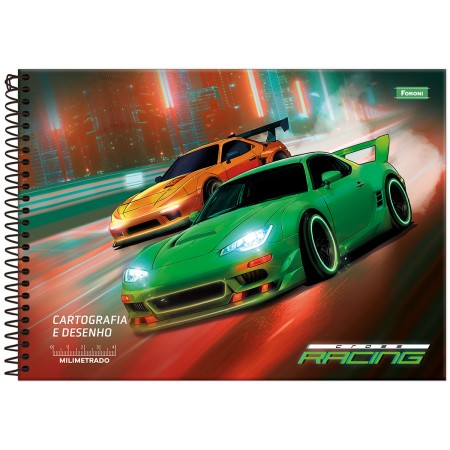 Foto ilustrativa Cartografia Capa Dura Cross Racing (milimetrado)