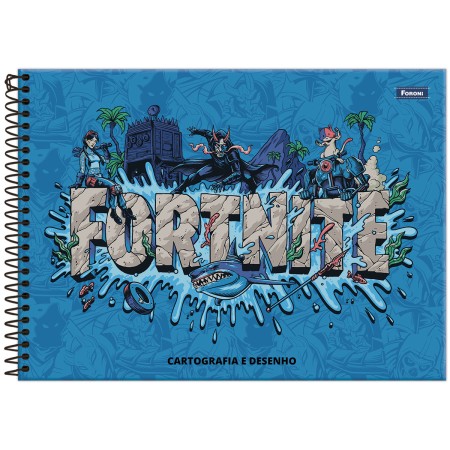 Foto ilustrativa Cartografia Capa Dura Fortnite