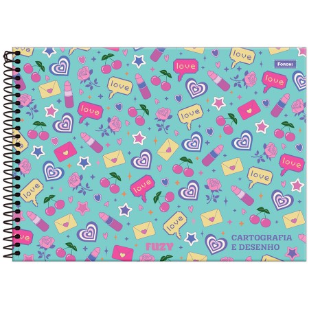 Foto ilustrativa Cartografia Capa Dura Fuzy