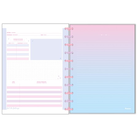 Foto ilustrativa Discbook Fluor Mix Soft