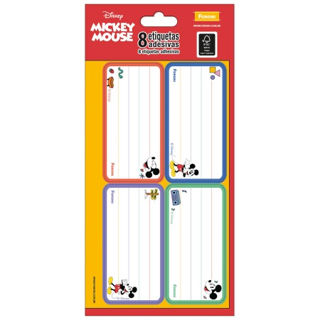 Foto ilustrativa Etiquetas Adesivas Mickey Mouse