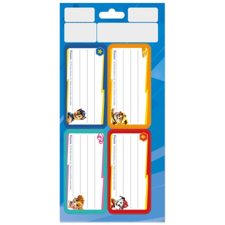 Foto ilustrativa Etiquetas Adesivas Patrulha Canina