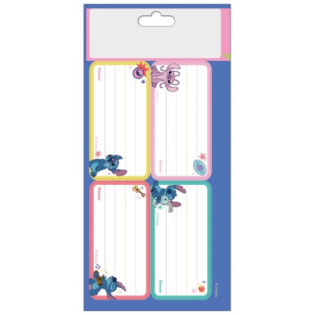 Foto ilustrativa Etiquetas Adesivas Stitch