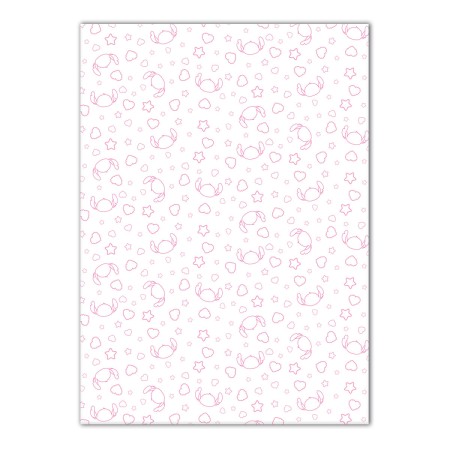 Foto ilustrativa Folhas de Adesivos Para Decorar Stitch