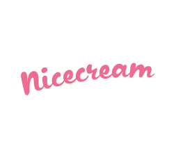 Logo da marca NICE CREAM