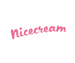 Logo da marca NICECREAM
