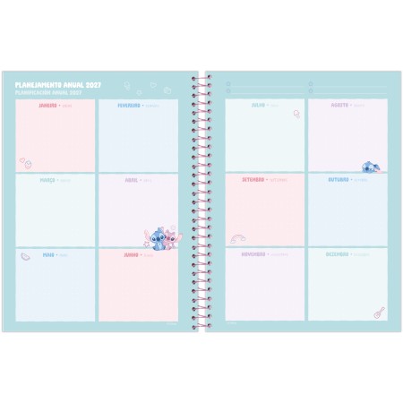 Foto ilustrativa Planner Espiral Stitch