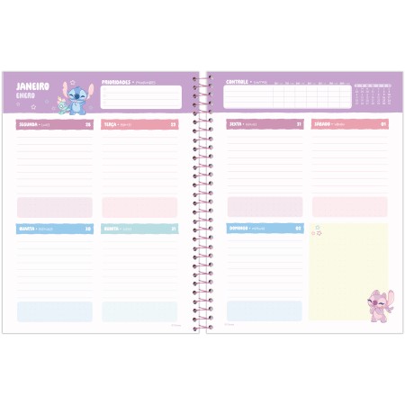 Foto ilustrativa Planner Espiral Stitch