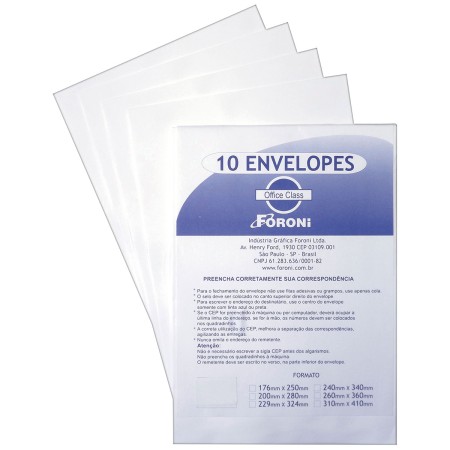 Foto ilustrativa Saco 3600 Branco (CX25x10 ENV)