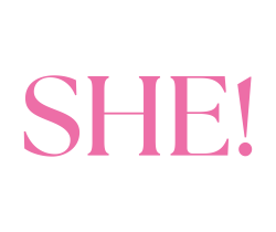 Logo da marca SHE