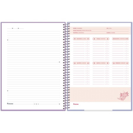 Foto ilustrativa Universitário Capa Dura Axolove