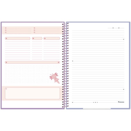 Foto ilustrativa Universitário Capa Dura Axolove