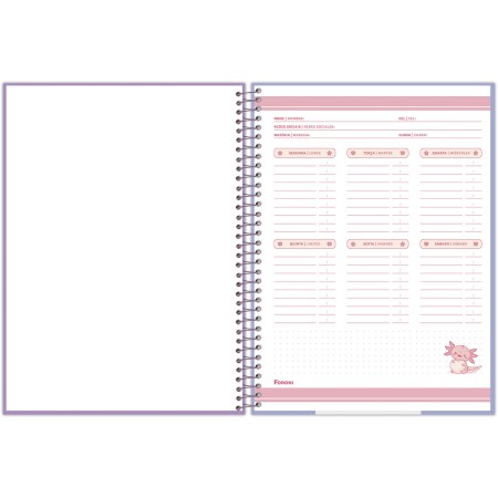 Foto ilustrativa Universitário Capa Dura Axolove