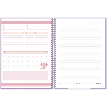 Foto ilustrativa Universitário Capa Dura Axolove