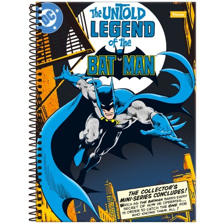 Foto ilustrativa Universitário Capa Dura Batman - FIT