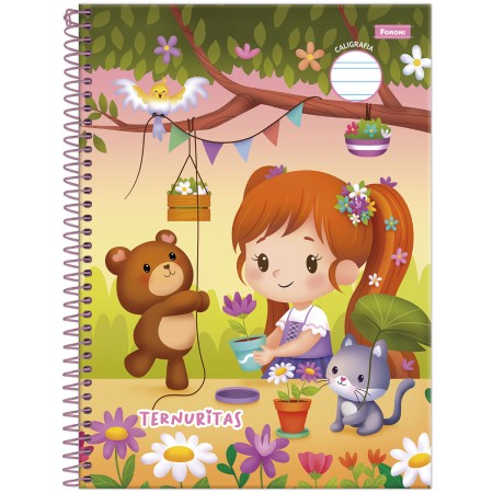 Foto ilustrativa Universitário Capa Dura Caligrafia Ternuritas