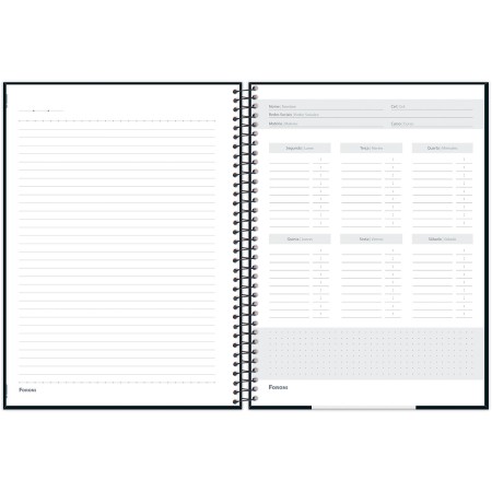 Foto ilustrativa Universitário Capa Dura Divertidamente - FIT