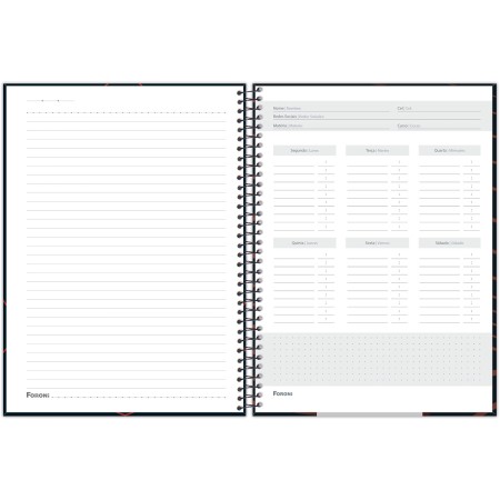 Foto ilustrativa Universitário Capa Dura Flamengo - FIT