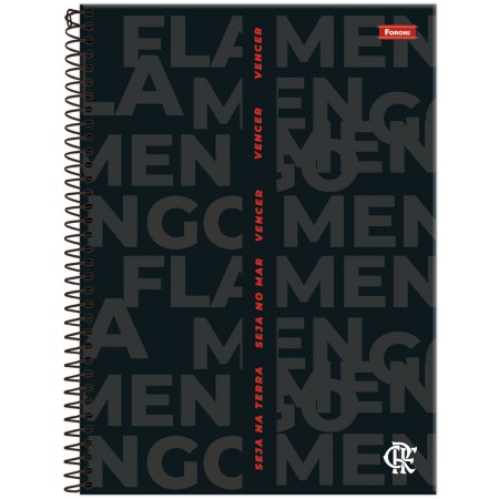 Foto ilustrativa Universitário Capa Dura Flamengo - FIT