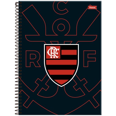 Foto ilustrativa Universitário Capa Dura Flamengo - FIT