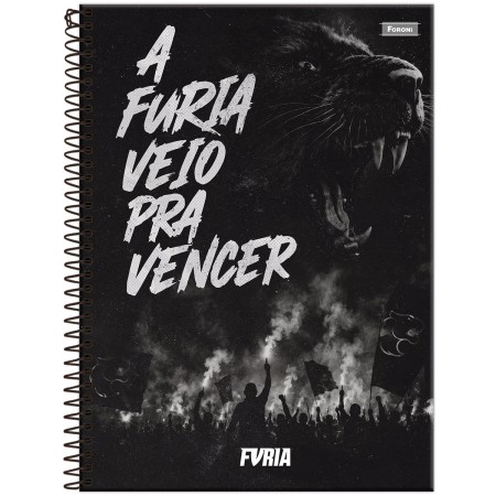 Foto ilustrativa Universitário Capa Dura Furia - FIT