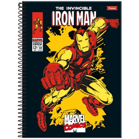 Foto ilustrativa Universitário Capa Dura Marvel - Fit