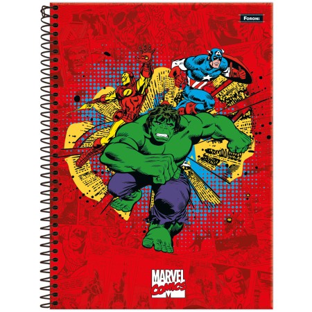 Foto ilustrativa Universitário Capa Dura Marvel - Fit