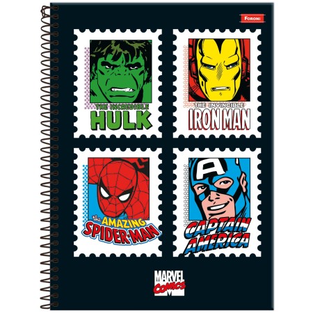 Foto ilustrativa Universitário Capa Dura Marvel - Fit
