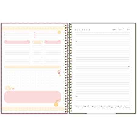 Foto ilustrativa Universitário Capa Dura Milly