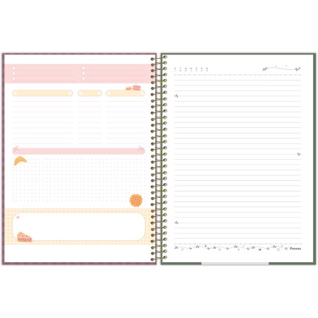 Foto ilustrativa Universitário Capa Dura Milly