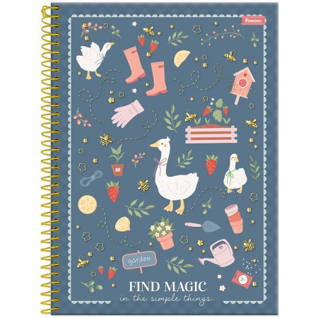 Foto ilustrativa Universitário Capa Dura Milly