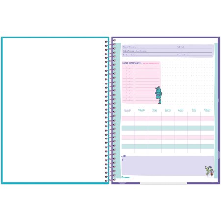 Foto ilustrativa Universitário Capa Dura Sulley