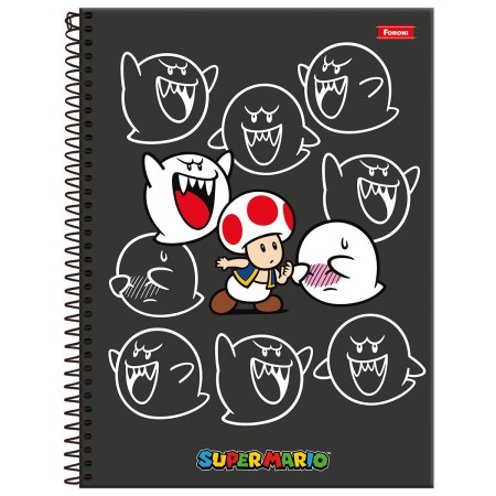 Foto ilustrativa Universitário Capa Dura Super Mario