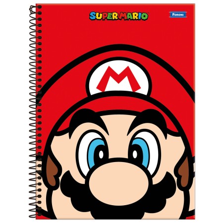 Foto ilustrativa Universitário Capa Dura Super Mario