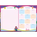 Foto ilustrativa Agenda Escolar Barbie