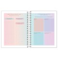 Foto ilustrativa Agenda Espiral Fluor Mix Soft