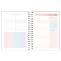 Foto ilustrativa Agenda Espiral Fluor Mix Soft