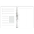 Foto ilustrativa Agenda Espiral Joyful Mind