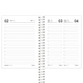 Foto ilustrativa Agenda Espiral Joyful Mind