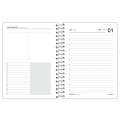 Foto ilustrativa Agenda Espiral Joyful Mind