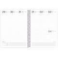 Foto ilustrativa Agenda Espiral Office Class Semanal