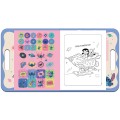 Foto ilustrativa Álbum De Colorir Maleta Stitch