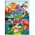 Foto ilustrativa Brochura e Brochurão  Capa Dura Costurado Patrulha Canina - The Dino Movie