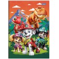 Foto ilustrativa Brochura e Brochurão  Capa Dura Costurado Patrulha Canina - The Dino Movie