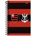 Foto ilustrativa Caderneta 1/8 Capa Dura Flamengo