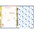 Foto ilustrativa Caderno Argolado Coleg. Sem Lombo Mickey Mouse