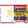 Foto ilustrativa Caderno Argolado Coleg. Sem Lombo Mickey Mouse