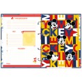 Foto ilustrativa Caderno Argolado Coleg. Sem Lombo Mickey Mouse