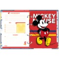 Foto ilustrativa Caderno Argolado Coleg. Sem Lombo Mickey Mouse